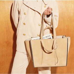 Freda Salvador Miko Tote Hazelnut Suede